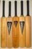 Worcestershire C.C.C. Four full size signed Duncan Fearnley bats including a ‘D.W. Richardson Autograph’ bat signed by fourteen members of the 1967 Worcestershire team, and to the verso by fifteen members of the India touring party, and twelve members of - 2