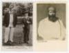 William Gilbert Grace. Gloucestershire, London County & England 1870-1908. Five mono real photograph postcards of Grace. Includes three of Grace in various batting poses, publishers are Rival Photograph Series no. 1615, Rotophot series no. 7683, and Wrenc - 3