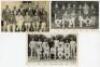 Kent C.C.C. 1910s-1920s. Five original postcards of Kent teams, each depicting the players seated and standing in rows. Includes one sepia real photograph postcard of the 1926 team by B.C. Flemons of Tonbridge. Also four mono postcards of teams from c.191