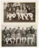 Kent C.C.C. 1910s-1920s. Five original postcards of Kent teams, each depicting the players seated and standing in rows. Includes one sepia real photograph postcard of the 1926 team by B.C. Flemons of Tonbridge. Also four mono postcards of teams from c.191 - 3