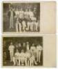 South Africa, West Indies & New Zealand touring team postcards 1907-1963. Seven original mono real photograph postcards of South African touring teams to England for 1907 (J. Herbert Wilson), 1912 (Beagles no. 333.U), 1924 (Beagles/ C. Smith, Oval), 1929 - 13