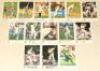 South Africa. Classic Cricket Cards (T.C.C.B./ E.C.B.) ‘International Cricketers’ series. Twenty seven cards of South Africa players, each signed by the featured player. Signed card numbers are 14 Cullinan, 35 Donald, 38 Procter, 47 G. Kirsten, 50 Pollock