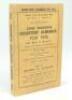 Wisden Cricketers’ Almanack 1918. 55th edition. Replacement replica front wrapper and spine paper, replica first advertising page, original rear wrapper, some staining to the first front advertising pages, crease to rear wrapper otherwise in generally goo