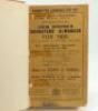 Wisden Cricketers’ Almanack 1921 and 1923. 58th & 60th edition. Bound in light and dark brown boards, with original wrappers, with gilt titles to front board and spine paper. The 1921 edition with wear and old tape to wrappers, tape marks also to inside f - 2