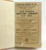 Wisden Cricketers’ Almanack 1924. 61st edition. Bound in light brown boards, with original wrappers, with gilt titles to spine paper. Fading and minor wear to wrappers otherwise in good condition.