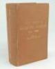 Wisden Cricketers’ Almanack 1924. 61st edition. Bound in light brown boards, with original wrappers, with gilt titles to spine paper. Fading and minor wear to wrappers otherwise in good condition. - 2