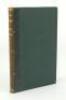 Wisden Cricketers’ Almanack 1868. 5th edition. Bound in black quarter leather with green boards, lacking original paper wrappers, with titles in gilt to spine, marbled page edge. Good/very good condition. Pages checked, complete. Label of L.A. Gaskin of S - 2