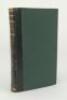 Wisden Cricketers’ Almanack 1875. 12th edition. Bound in black quarter leather with green boards, lacking original paper wrappers, with titles in gilt to spine, marbled page edge. - 2