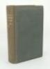 Wisden Cricketers’ Almanack 1879, 1880 & 1881. 16th, 17th & 18th editions. Three early volumes bound as one in green boards, all with original wrappers, with gilt titles and years to spine, red speckled page edges. Some breaking to the front and rear inte - 4