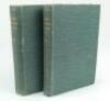 Wisden Cricketers’ Almanack 1890 and 1891. 27th & 28th editions. Both editions bound in green boards, lacking original paper wrappers, with gilt titles to spine, red speckled page edges. Both editions lacking first and all rear advertising pages, the 1890 - 3