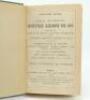 Wisden Cricketers’ Almanack 1894 and 1895. 31st & 32nd editions. Both editions bound in green boards, lacking original paper wrappers, with gilt titles to spine, red speckled page edges. Both editions lacking first and all rear advertising pages, the 1894