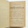 Wisden Cricketers’ Almanack 1896 and 1897. 33rd & 34th editions. Both editions bound in green boards, lacking original paper wrappers, with gilt titles to spine, red speckled page edges. Both editions lacking first and all rear advertising pages, the 1897 - 2