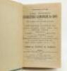 Wisden Cricketers’ Almanack 1898 and 1899. 35th & 36th editions. Both editions bound in green boards, lacking original paper wrappers, with gilt titles to spine, red speckled page edges. Both editions lacking first and all rear advertising pages, the 1898 - 2