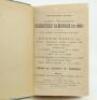 Wisden Cricketers’ Almanack 1900, 1901 and 1902. 37th, 38th & 39th editions. All three editions bound in green boards, lacking original paper wrappers, with gilt titles to spine, red speckled page edges. All editions lacking first and all rear advertising