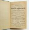 Wisden Cricketers’ Almanack 1900, 1901 and 1902. 37th, 38th & 39th editions. All three editions bound in green boards, lacking original paper wrappers, with gilt titles to spine, red speckled page edges. All editions lacking first and all rear advertising - 3