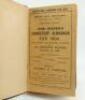 Wisden Cricketers’ Almanack 1903 and 1904. 40th & 41st editions. Both editions bound in maroon boards, the 1903 edition lacking original paper wrappers, the 1904 with original wrappers, with gilt titles to spine, red speckled page edges. The 1903 edition - 2