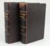 Wisden Cricketers’ Almanack 1903 and 1904. 40th & 41st editions. Both editions bound in maroon boards, the 1903 edition lacking original paper wrappers, the 1904 with original wrappers, with gilt titles to spine, red speckled page edges. The 1903 edition - 3