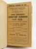 Wisden Cricketers’ Almanack 1905. 42nd edition. Bound in maroon boards, with original wrappers, with gilt titles to spine, red speckled page edges. The photographic plate detached, small tear to the edge of the rear wrapper otherwise in good condition. Th