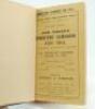 Wisden Cricketers’ Almanack 1914. 51st edition. Bound in green boards, with original wrappers, with gilt titles to spine, red speckled page edges. Some wear to the rear wrapper otherwise in good/very good condition. Some fading to green boards.