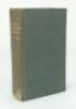 Wisden Cricketers’ Almanack 1918 and 1919. 55th and 56th editions. Original paper wrappers, the two volumes bound together in green boards with title and date to spine in gilt, red speckled page edges. Wear with loss to the base of the spine, very heavy d - 3