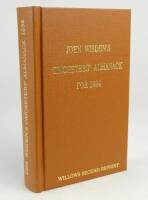 Wisden Cricketers’ Almanack 1894. Willows second softback reprint (2008) in light brown hardback covers with gilt lettering. Limited edition 124/250. Very good condition.