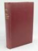 Wisden Cricketers’ Almanack 1895. 32nd edition. Bound in maroon boards, lacking original paper wrappers, with gilt titles to spine, red speckled page edges. Some darkening to page edges, small ink stamp for ‘Daily Express Limited’ to first advertising pag - 2