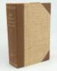 Wisden Cricketers’ Almanack 1907. 44th edition. Bound in brown and beige boards, lacking original wrappers, with gilt titles to spine. Odd faults, trimming a little tight by the binder otherwise in good condition. - 2