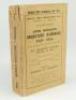 Wisden Cricketers’ Almanack 1914. 51st edition. Original paper wrappers. Wear with minor loss to the spine paper, slight breaking between the spine paper and the front cover, very slight age toning to wrappers otherwise in good+ condition.