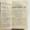 Wisden Cricketers’ Almanack 1920, 1927 and 1928. 57th, 64th & 65th editions. Bound in dark brown boards, lacking original paper wrappers, with gilt titles to spine. The 1920 edition lacking advertising pages at front and rear, the 1927 edition with rear w - 2