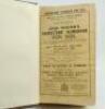 Wisden Cricketers’ Almanack 1923, 1924 and 1926. 60th, 61st & 63rd editions. All three editions bound in dark brown boards, with original paper wrappers, with gilt titles to spine. The 1923 edition with some fading to wrappers, the 1924 edition with fadin