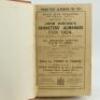 Wisden Cricketers’ Almanack 1924. 61st edition. Bound in brown boards, with original paper wrappers, with gilt titles to spine, red speckled page edges.Good condition.