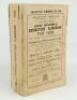 Wisden Cricketers’ Almanack 1926. 63rd edition. Original paper wrappers. Some breaking to spine block, wear and some loss to spine paper, some soiling to front wrapper, some fading to wrappers, internally good.