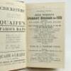 Wisden Cricketers’ Almanack 1929, 1930 and 1931. 69th, 70th & 71st editions. Bound in dark brown boards, lacking original paper wrappers, with gilt titles to spine. All three editions complete, odd minor faults otherwise in good condition. Qty 3 .