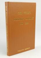 Wisden Cricketers’ Almanack 1880. Willows softback reprint (1987) in light brown hardback covers with gilt lettering. Un-numbered limited edition. Good/very good condition.