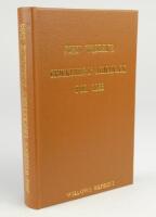 Wisden Cricketers’ Almanack 1883. Willows softback reprint (1988) in light brown hardback covers with gilt lettering. Limited edition 451/500. Very good condition.