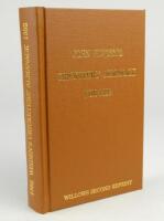 Wisden Cricketers’ Almanack 1892. Willows second softback reprint (2008) in light brown hardback covers with gilt lettering. Limited edition 76/250. Very good condition.