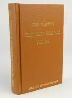 Wisden Cricketers’ Almanack 1895. Willows second softback reprint (2008) in light brown hardback covers with gilt lettering. Limited edition 20/250. Very good condition.