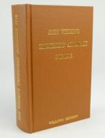 Wisden Cricketers’ Almanack 1912. Willows softback reprint (2001) in light brown hardback covers with gilt lettering. Limited edition 136/500. Very good condition.