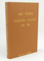 Wisden Cricketers’ Almanack 1916. Willows softback reprint (1990) in light brown hardback covers with gilt lettering. Limited edition 197/1000. Very good condition.