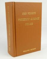 Wisden Cricketers’ Almanack 1923. Willows softback reprint (2006) in light brown hardback covers with gilt lettering. Limited edition 136/500. Very good condition.