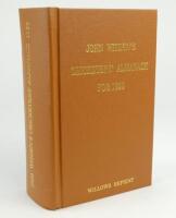 Wisden Cricketers’ Almanack 1930. Willows softback reprint (2008) in light brown hardback covers with gilt lettering. Limited edition 38/500. Very good condition.