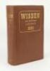 Wisden Cricketers’ Almanack 1938. 75th edition. Original hardback. Good/very good condition with gilt titles bright to front board and spine paper.