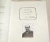 ‘Great Cricketers. The Age of Grace & Trumper’. Compiled by George Beldam, jnr. Boundary Books, Cheshire 2000. Limited edition no. 389 of 548, signed by Cornelia Beldam. Short listed for the Cricket Society Book of the Year in 2000. Slight spotting to hal - 2