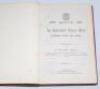 Kent County Cricket Club. ‘The Canterbury Cricket Week 1842-1891 : Its Origin, Career, and Jubilee’. E. Milton Small. Printed for the Author by J.A.Jennings, Canterbury (first issue) 1891. viii, 151pp. Padwick 2089. Bound in red leather, marbled endpapers - 2