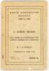 ‘South Australian Cricket 1880 to 1930. A Jubilee Record’. C.B. O’Reilly. Foreword by Clem Hill. Adelaide 1930. Printed at the offices of The Maitland Watch, Adelaide. 8vo. 256pp. Complete. Original paper wrappers. Ownership name and neat annotations in i