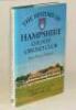 ‘The History of Hampshire County Cricket Club’. Peter Wynne-Thomas. Christopher Helm, Bromley 1988. Hardback with dustwrapper. Profusely signed to the pages or to pieces/ labels laid down to the endpapers, title pages and throughout by over two hundred Ha