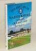 ‘The History of Warwickshire County Cricket Club’. Jack Bannister. Christopher Helm, Bromley 1990. Hardback with dustwrapper. Profusely signed to the pages or to pieces/ labels and the odd cutting, laid down to the endpapers, title pages and throughout by