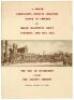 Hambledon. ‘A Grand Coronation Festival Old-Time Match at Cricket’ 1953. Official programme for the charity match between The Men of Hambledon v The Ancient Firemen, played on Broad Halfpenny Down, 30th May 1953. Horizontal fold, otherwise in good conditi