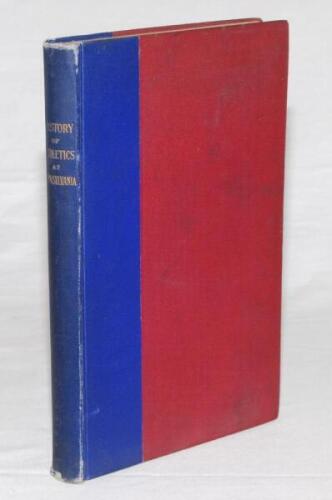 American cricket. ‘A History of Athletics at Pennsylvania 1873-1896’. George W. Orton. Athletic Association of the University of Pennsylvania 1896. ‘Giving every contest with Harvard, Yale, Cornell, Princeton, Columbia and others in Rowing, Football, Base