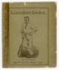 ‘Lancashire Cricket Souvenir for 1881’. Compiled by George Newnes. Printed by Samuel Blomeley, Manchester 1881. 26pp. Extended title to rear wrapper, ‘Lancashire Cricket. A record of the triumphant season of 1881. Containing the full scores of every count